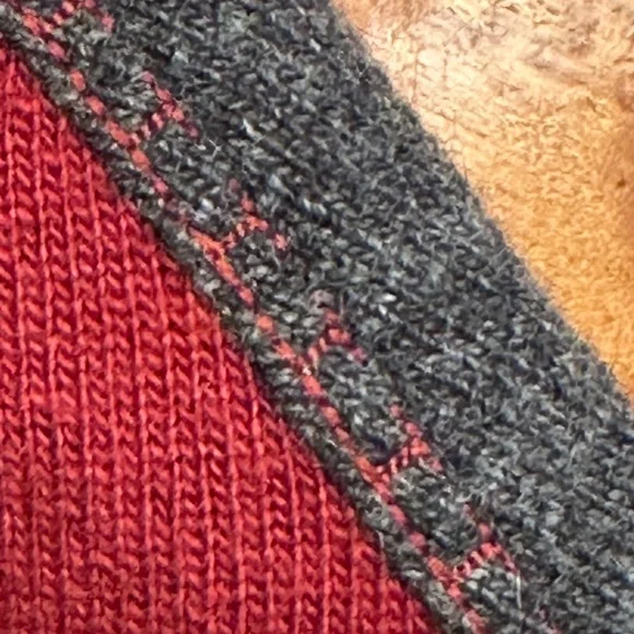 Hermes Quarter Button Neck Cashmere & Wool Jumper Mens L - Picture 5 of 16